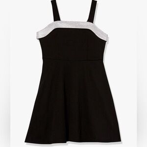 Girls Sleeveless Rhinestone Dress